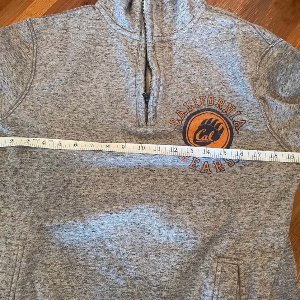 Cal Bears 3/4” Zip Up Pullover Slim Fit - Picture 2 of 8